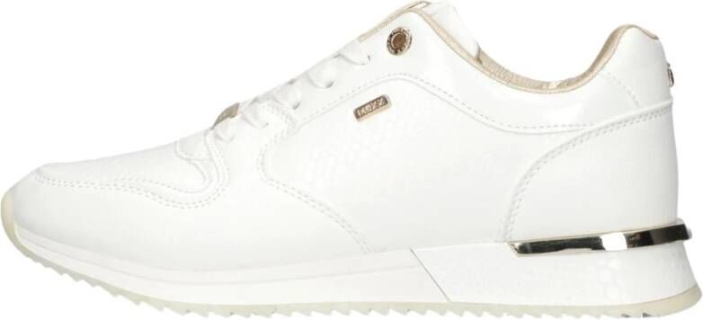 Mexx Lage Sneakers Fleur White Dames