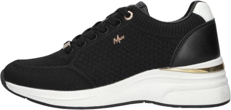 Mexx Lage Sneakers Nena Zwart Textiel Black Dames