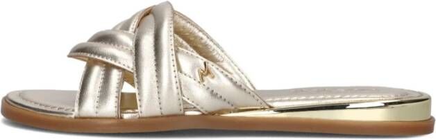 Mexx Twisted Gold Slippers Natalya Yellow Dames