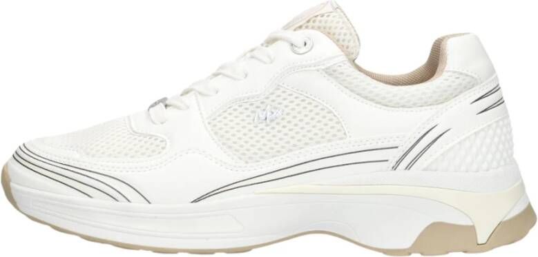 Mexx Witte Lage Sneakers Nyxa White Dames