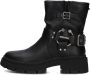 Mexx Zwarte Biker Boots Parvati Stijl Black Dames - Thumbnail 3