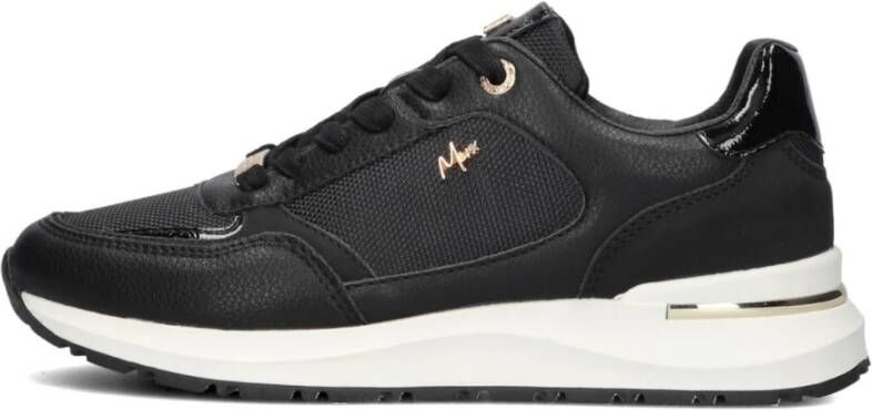 Mexx Zwarte Lage Sneakers Nonja Black Dames