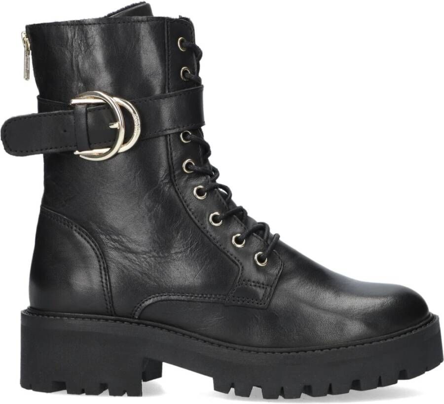 Mexx Zwarte Veterschoen Haney Black Dames