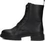 Mexx Zwarte Veterschoenen Holea Glad Black Dames - Thumbnail 3