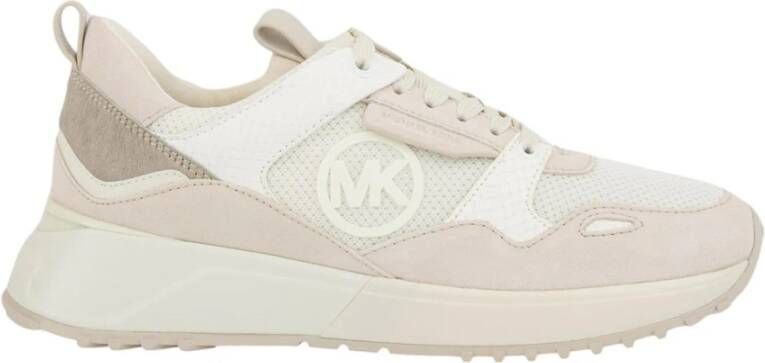 Michael Kors Lage-top sneaker Theo Trainer in crème