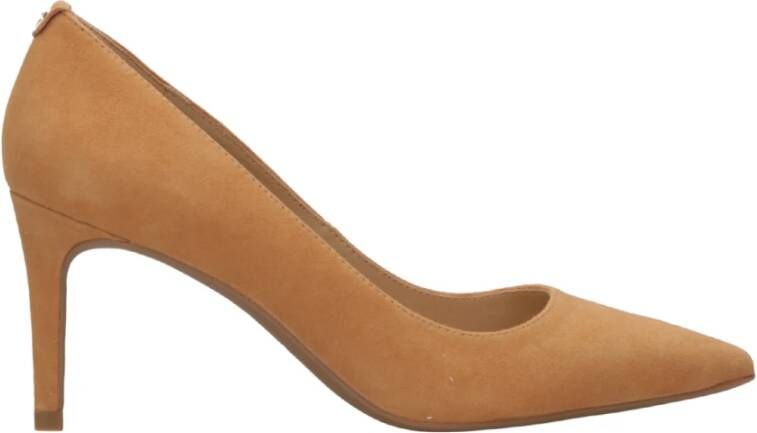 Michael Kors Alina Flex pumps van leerlook Brown Dames