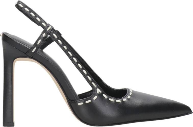 Michael Kors Alora High Sling Zwarte Pumps Black Dames