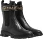 MICHAEL KORS Zwarte Chelsea Boots Ridley Strap Chelsea - Thumbnail 2