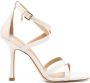 Michael Kors Beige Hoge Hak Sandaal Beige Dames - Thumbnail 1