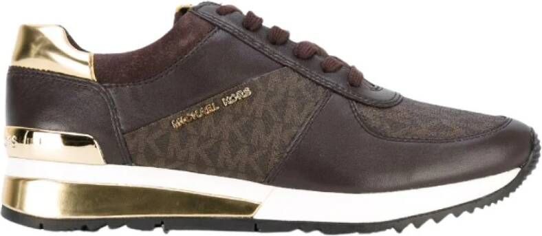 Michael Kors Bruine Allie Sneakers Brown Dames