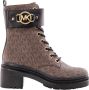 Michael Kors Bruine Lug Bootie met Distinctive Monogram Brown Dames - Thumbnail 1