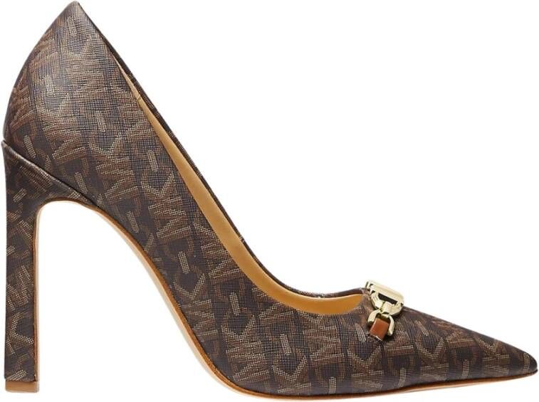 Michael Kors Bruine Tiffanie Pump Dames Schoenen Brown Dames