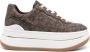 Michael Kors Bruine Vetersneakers Brown Dames - Thumbnail 1