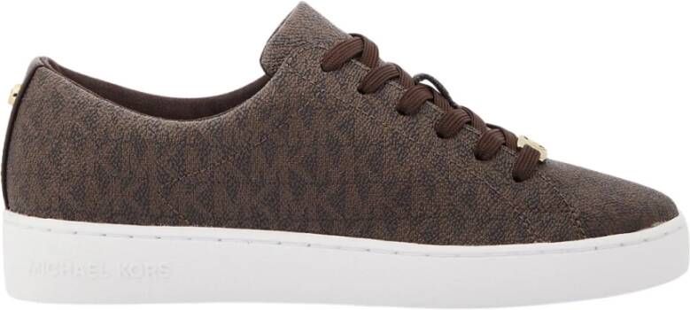 Michael Kors Bruine Vetersneakers Brown Dames