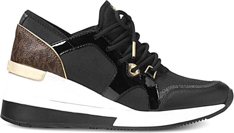 Michael Kors Casual Sneakers voor Dagelijks Gebruik Black Dames