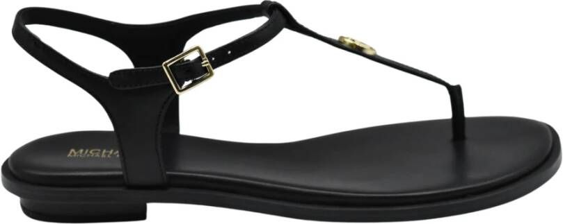 Michael Kors Chique Zwarte Vetersandalen Black Dames