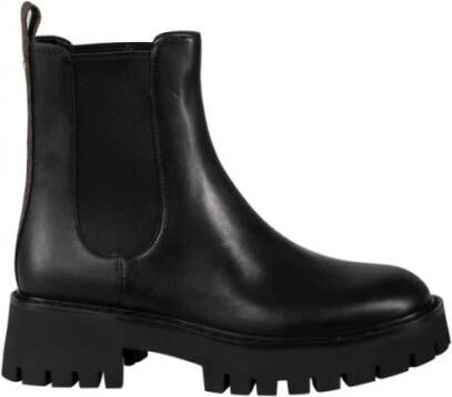 MICHAEL Kors Chelsea boots van leer met plateauzool model 'ASHER'