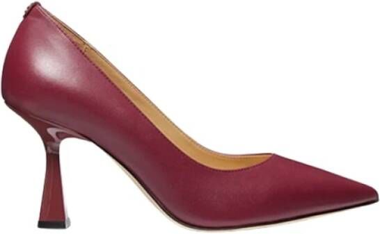 Michael Kors Decollete Klassieke Leren Pump Brown Dames