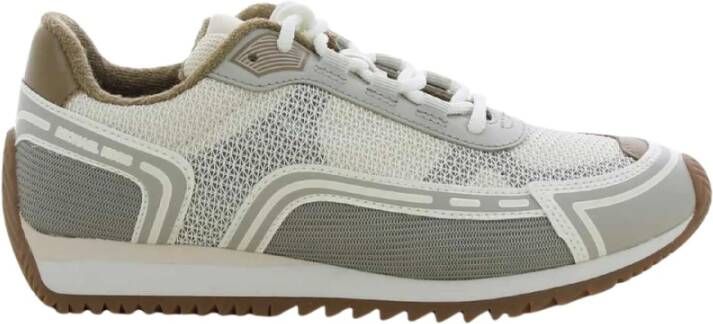 Michael Kors Ecru Byrdie Trainer Damesschoenen Gray Dames