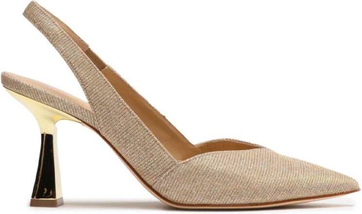 Michael Kors Elegante Decollete Schoenen voor Vrouwen Yellow Dames