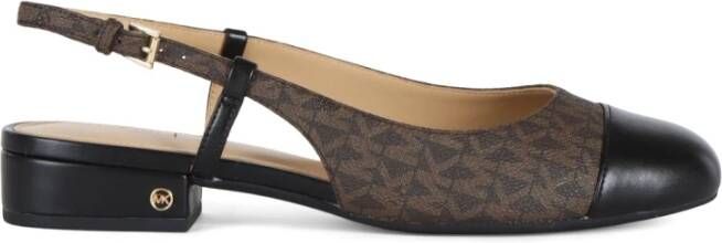 Michael Kors Elegante Decollete Schoenen voor Vrouwen Brown Dames