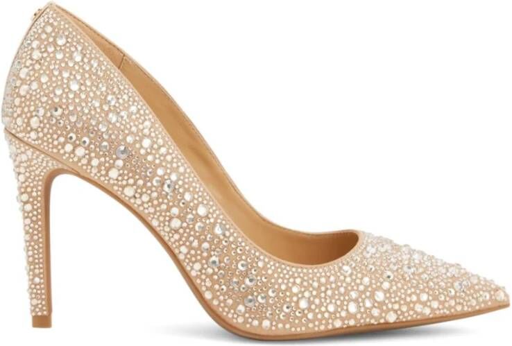 Michael Kors Elegante Oro Pumps voor Vrouwen Yellow Dames