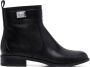 Michael Kors Boots & laarzen Padma Strap Flat Bootie in zwart - Thumbnail 8