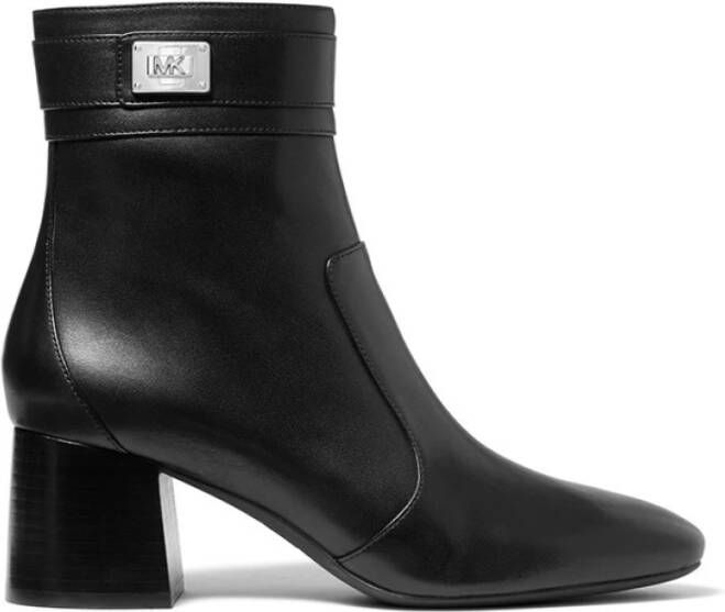 Michael Kors Enkellaarzen Black Dames