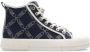 Michael Kors Sneakers Evy High Top in blauw - Thumbnail 1