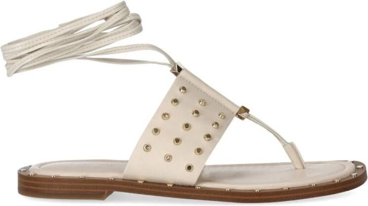 Michael Kors Flat Sandals Beige Dames