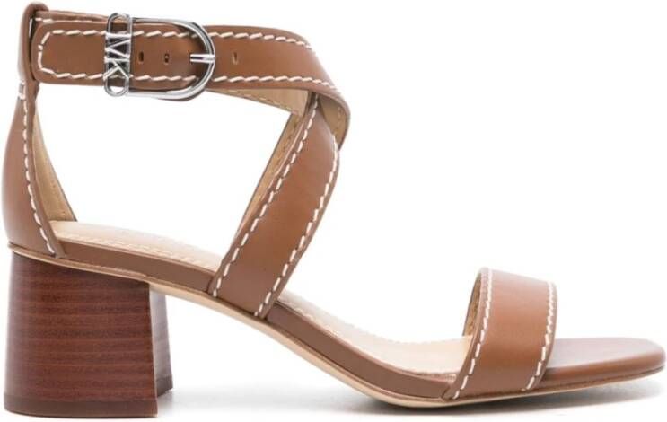 Michael Kors Flat Sandals Brown Dames