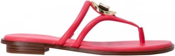 Michael Kors Flip Flops Rood Dames