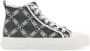 Michael Kors Geborduurde canvas sneakers Gray Dames - Thumbnail 1