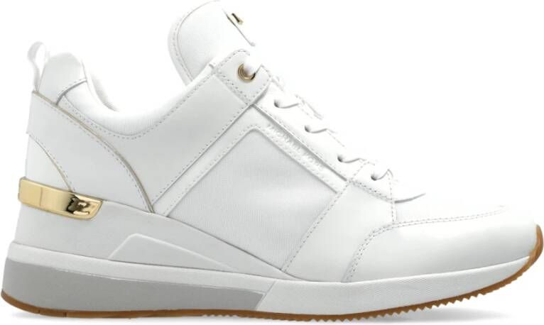 Michael Kors Georgie Wedge Sneakers White Dames