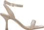 Michael Kors Glitter Mesh Sandalen met Logo Gesp Yellow Dames - Thumbnail 1