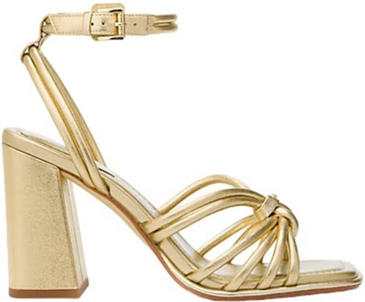 Michael Kors Gouden Sneakers Astra Sandal Bleek Yellow Dames