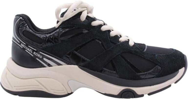 Michael Kors Sneakers Leo Trainer in zwart