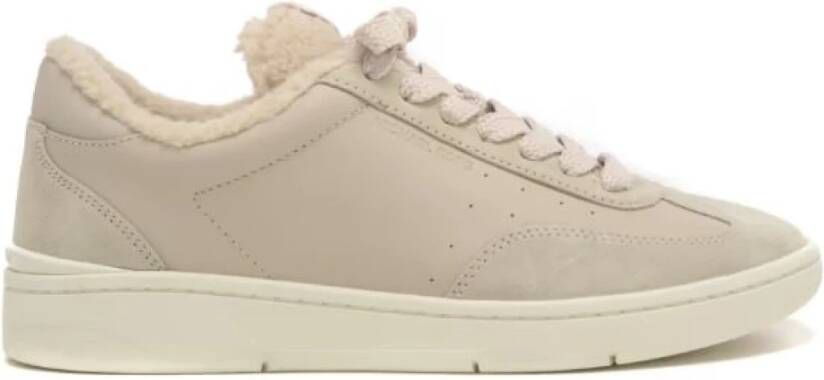 Michael Kors Ivoor Sneakers voor stijlvolle outfits Beige Heren