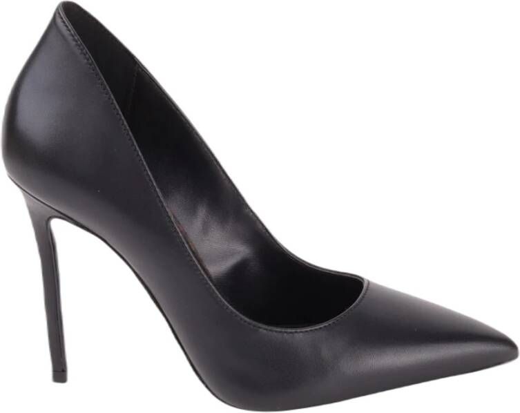 Michael Kors Keke Leren Pump met Stiletto Hak Zwart Dames