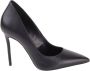 Michael Kors Keke Leren Pump met Stiletto Hak Zwart Dames - Thumbnail 1