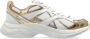 Michael Kors Leo trainer chunky leren sneakers wit goud - Thumbnail 2