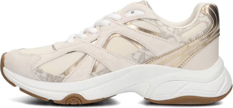 Michael Kors Leo Trainer Sneakers Beige Dames