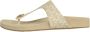 Michael Kors Lucinda Thong Sandalen Beige Dames - Thumbnail 1