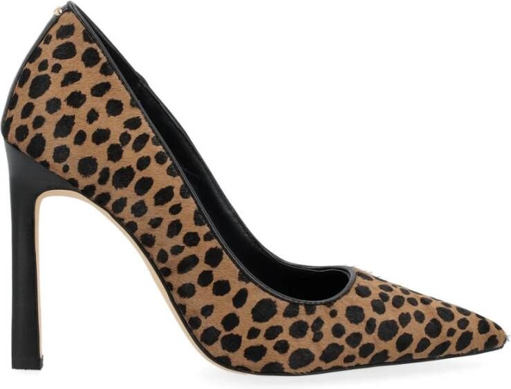 Michael Kors Luipaardprint Amara Hakken Brown Dames