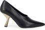 Michael Kors Luna Pomp Zwart Hak Elegante Schoenen Black Dames - Thumbnail 1