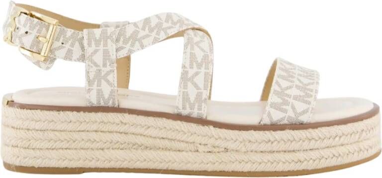 Michael Kors Lynn Espadrille Schoenen White Dames