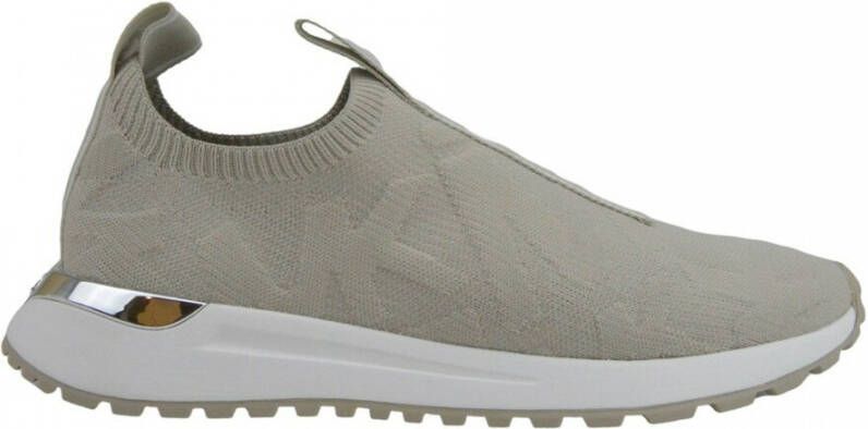 Michael Kors Miles Stretch Knit Slip on Sneaker Wit Heren