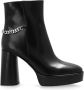 Michael Kors Platform enkellaarzen Carlisle Black Dames - Thumbnail 1