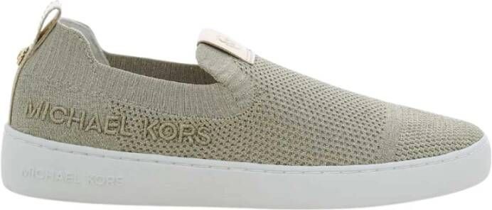 Michael Kors Platina Juno Knit Slip ON Schoenen Gray Dames