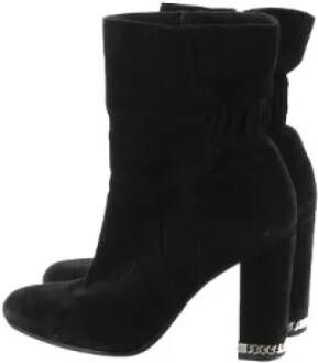 Michael Kors Pre-owned Leather boots Black Dames